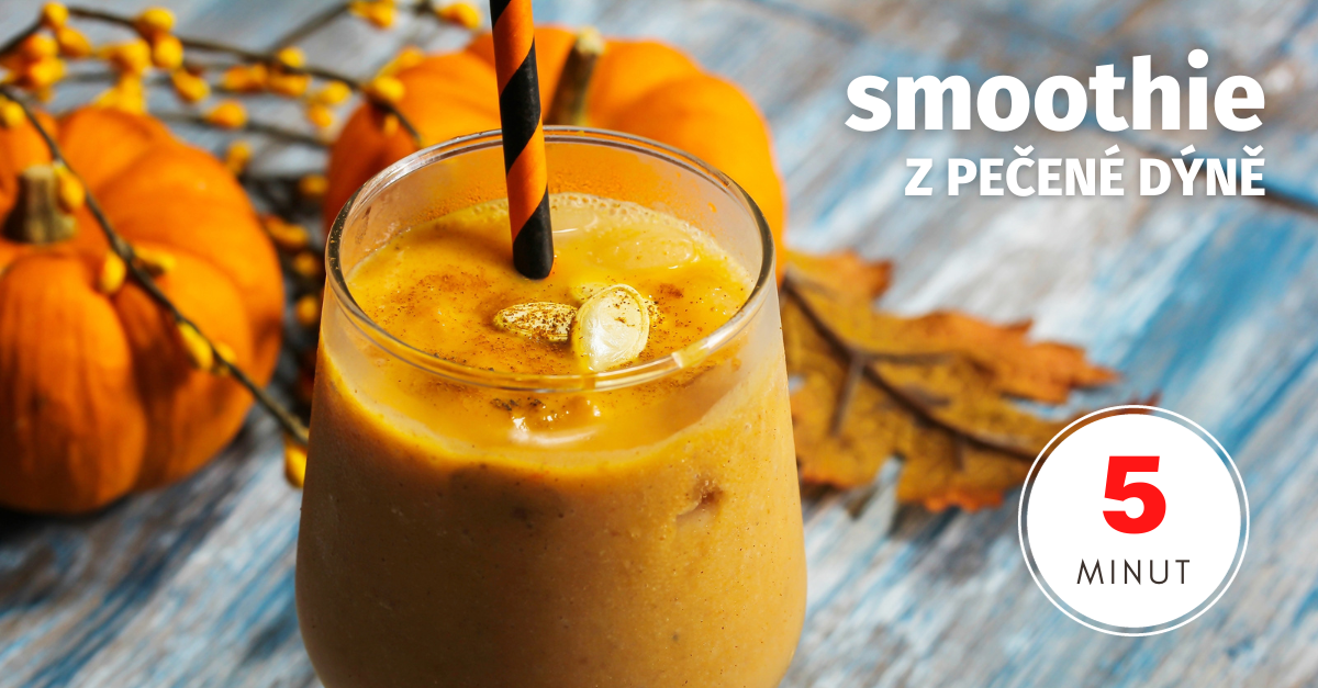 Recept: Smoothie z pečené dýně