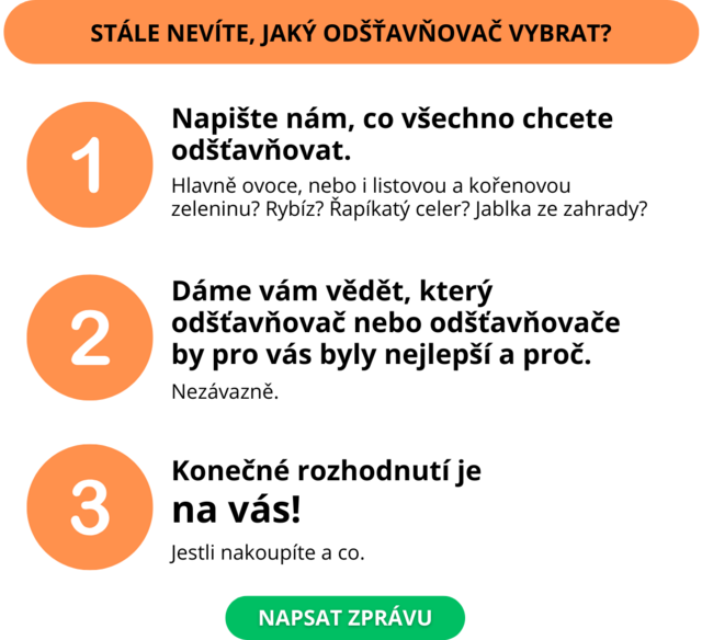 jak vybrat odšťavňovač