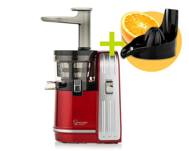 Sana Juicer EUJ-828 červená s citrusovačem