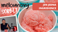 melounový sorbet