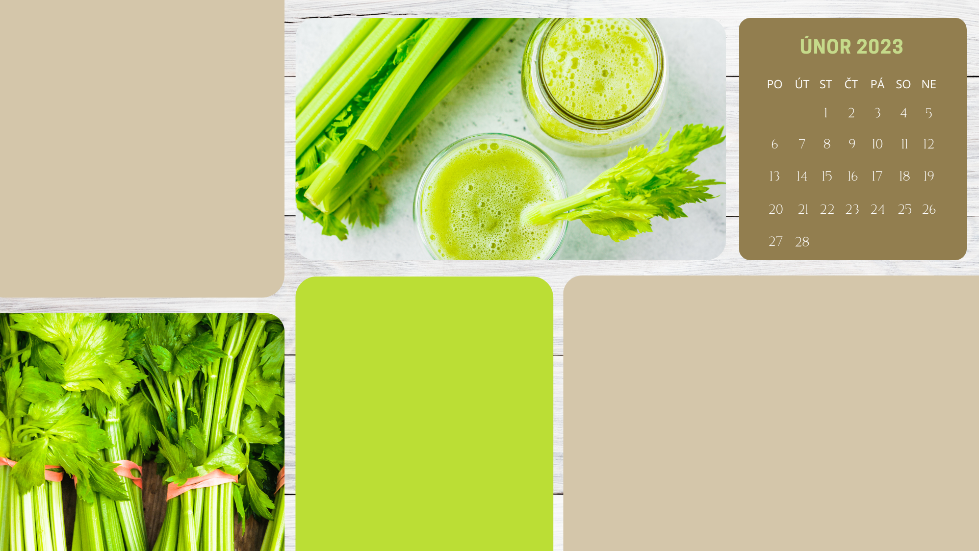 🥬 Tapeta na plochu: ÚNOR 2023